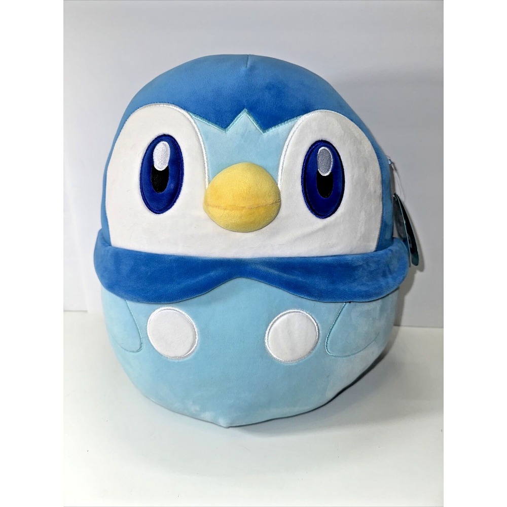 Pokemon Piplup Squishmallow 14 INCH Plush NWT Kellytoy Original 2023